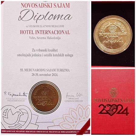 International Palace Veles Bagian luar foto
